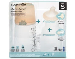 Suavinex Pack Biberon Zero-zero Anti-colique - Debit Moyen - 270ml