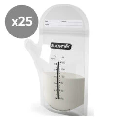 Suavinex Lot De 25 Sachets De Conservation - 180 Ml