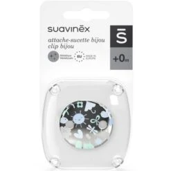 Suavinex Attache Sucette Joya Memories Bleu -Suavinex attache sucette joya memories bleu 3