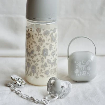 Suavinex Attache Sucette Joya Renard Gris 5 Suavinex Attache Sucette Joya Renard Gris – Image 3