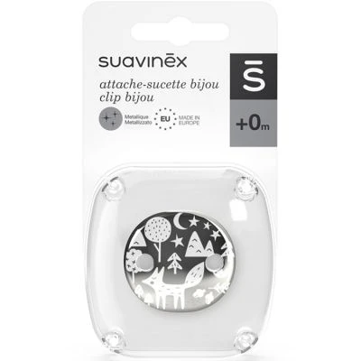 Suavinex Attache Sucette Joya Renard Gris 6 Suavinex Attache Sucette Joya Renard Gris – Image 4