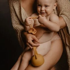 Suavinex Attache Sucette Silicone Colour Essence Moutarde -Suavinex attache sucette silicone colour essence moutarde 3