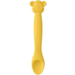 Suavinex Cuillère Enfant Flexible Silicone Singe Jaune