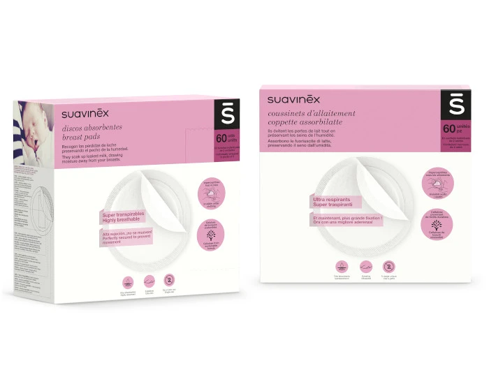 Suavinex Coussinets D'allaitement Jetables Sans Gel - Boite De 60 6 Suavinex Coussinets D'allaitement Jetables Sans Gel - Boite De 60 – Image 4