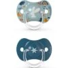 Suavinex Lot De 2 Sucettes Symétriques SX PRO Bleu (18 Mois Et +) 1 Suavinex Lot De 2 Sucettes Symétriques SX PRO Bleu (18 Mois Et +) -Suavinex lot de 2 sucettes symetriques sx pro bleu 18 mois et