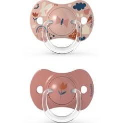 Suavinex Lot De 2 Sucettes Symétriques SX PRO Into The Forest Rose (6-18 Mois)