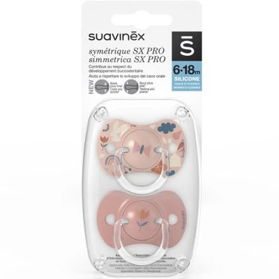 Suavinex Lot De 2 Sucettes Symétriques SX PRO Into The Forest Rose (6-18 Mois) 6 Suavinex Lot De 2 Sucettes Symétriques SX PRO Into The Forest Rose (6-18 Mois) – Image 4