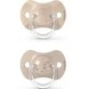 Suavinex Lot De 2 Sucettes Symétriques SX PRO Joy Doré (0-6 Mois)
