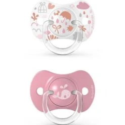 Suavinex Lot De 2 Sucettes Symétriques SX PRO Memories Rose (18 Mois Et +)