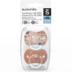 Suavinex Lot De 2 Sucettes Symétriques SX PRO Rose (18 Mois Et +) -Suavinex lot de 2 sucettes symetriques sx pro rose 18 mois et 4
