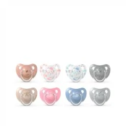 Suavinex Classic Anatomical Pacifier Silicone Nipple +18m X2