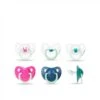 Suavinex Night & Day Anatomical Pacifier Silicone Nipple 0-6m X2 -Suavinex suavinex night day anatomical silicone nipple 0 6m x2