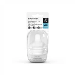 Suavinex Physiological Dense Flow SX Pro Silicone Nipple +6m X2