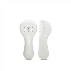 GIFT SET:Suavinex White Brush-Comb Set +0m
