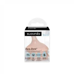 Suavinex Zero Zero Anti-Colic Flow S Silicone Nipple X2