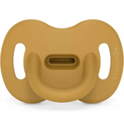 Suavinex Sucette Réversible SX PRO Colour Essence Moutarde (6-18 Mois) 4 Suavinex Sucette Réversible SX PRO Colour Essence Moutarde (6-18 Mois) – Image 2