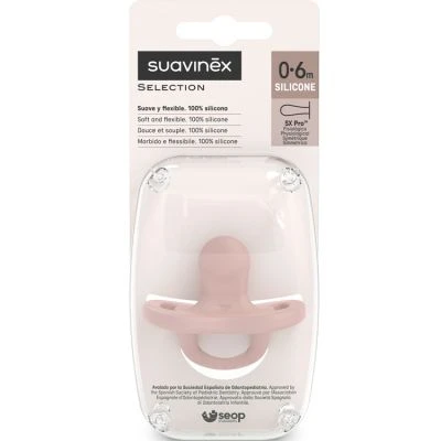 Suavinex Sucette Réversible SX PRO Colour Essence Nude (0-6 Mois) 6 Suavinex Sucette Réversible SX PRO Colour Essence Nude (0-6 Mois) – Image 4