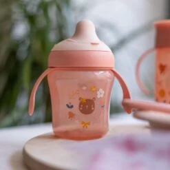 Suavinex Tasse à Bec Into The Forest Rose (200ml) -Suavinex tasse a bec into the forest rose 200ml 5