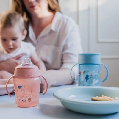 Suavinex Tasse D'apprentissage 360° Into The Forest Bleu (340 Ml) 5 Suavinex Tasse D'apprentissage 360° Into The Forest Bleu (340 Ml) – Image 3